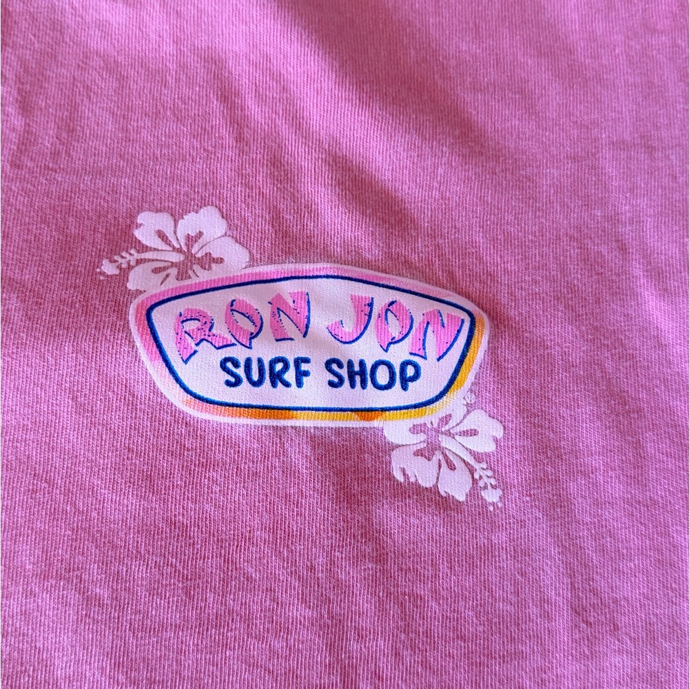 Ron Jon Pink Short Sleeve Tee in size Medium - Picture 2 of 5